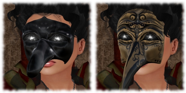 Cerridwens Cauldron_Twisted Hunt Sept 2013_Pulcinella & Naso Turco Masks